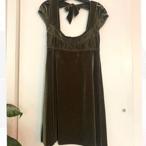 Free People - Velvet Mini Dress
